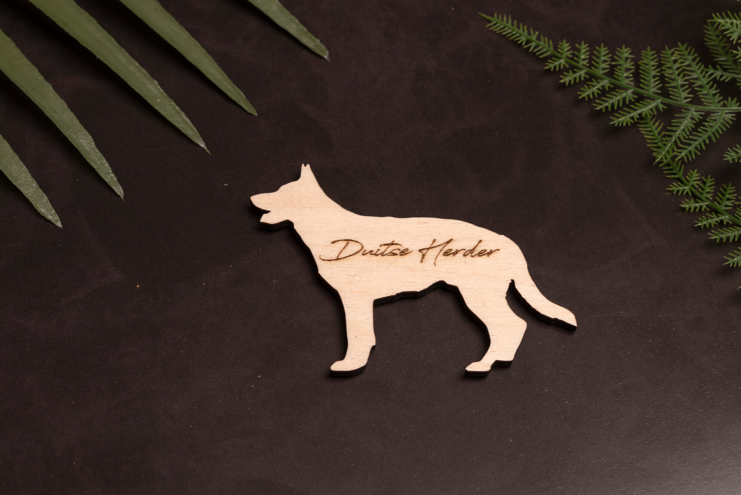 Magneet - silhouet hond