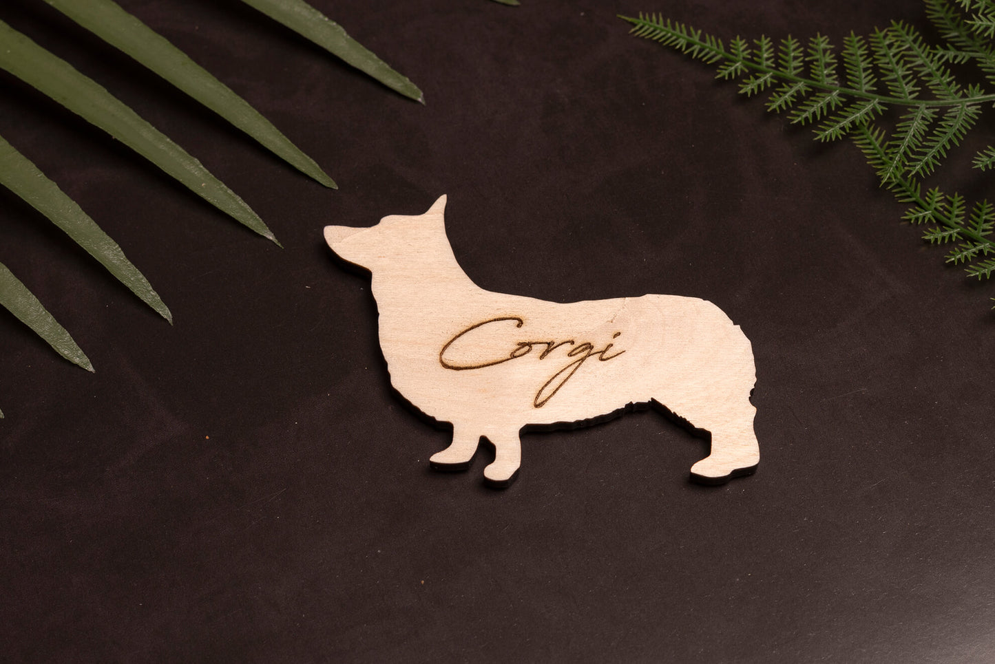 Magneet - silhouet hond