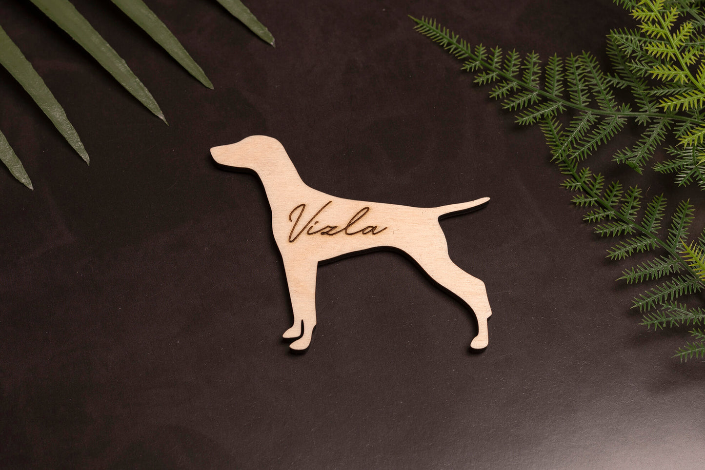 Magneet - silhouet hond