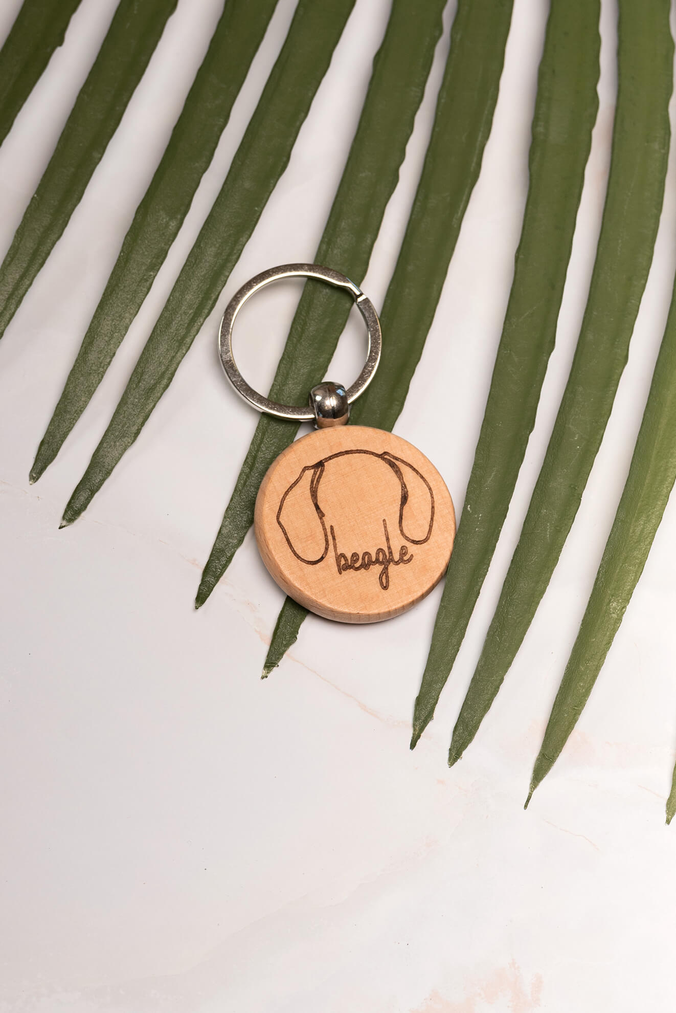 Sleutelhanger hond - oortjes
