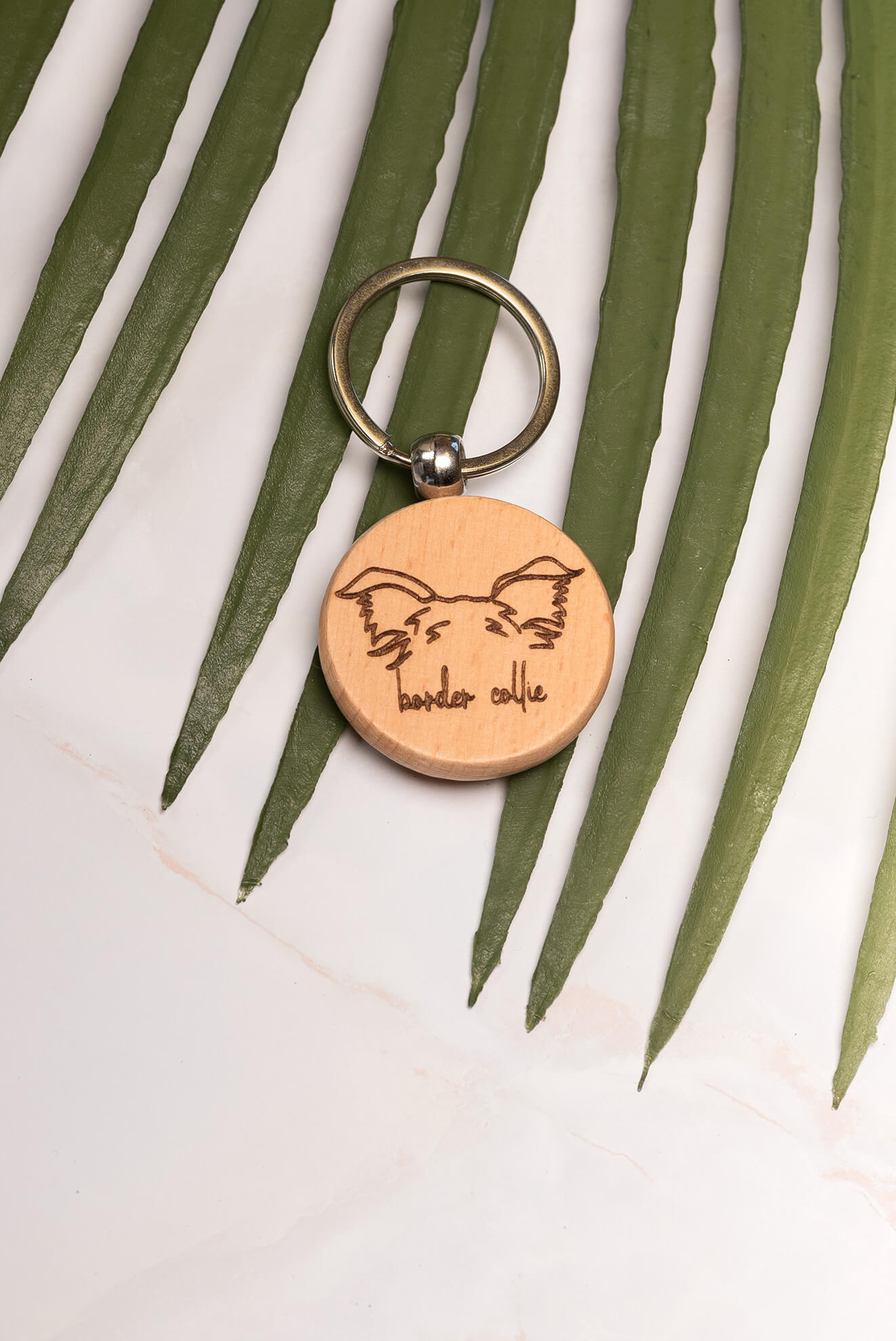Sleutelhanger hond - oortjes