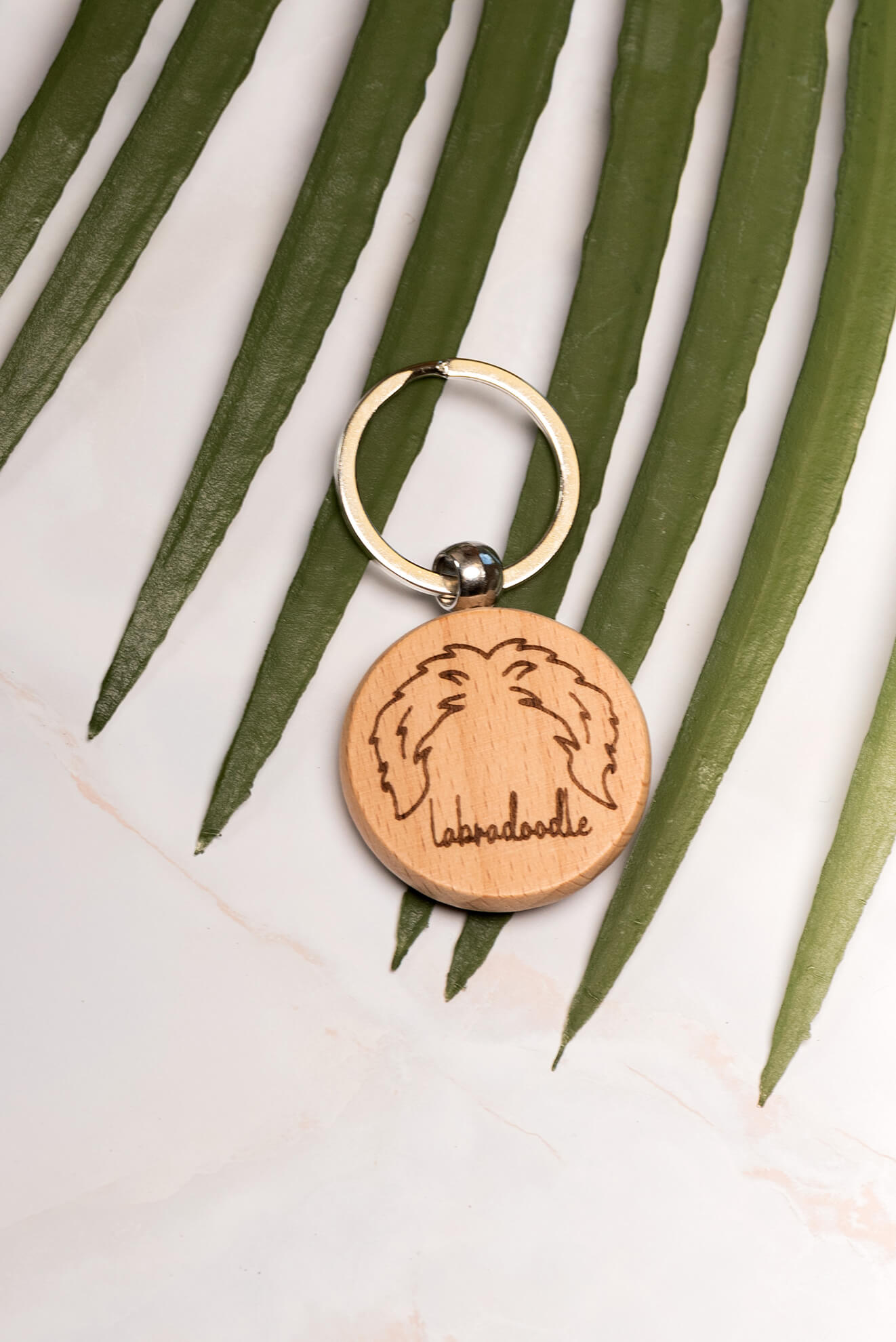 Sleutelhanger hond - oortjes