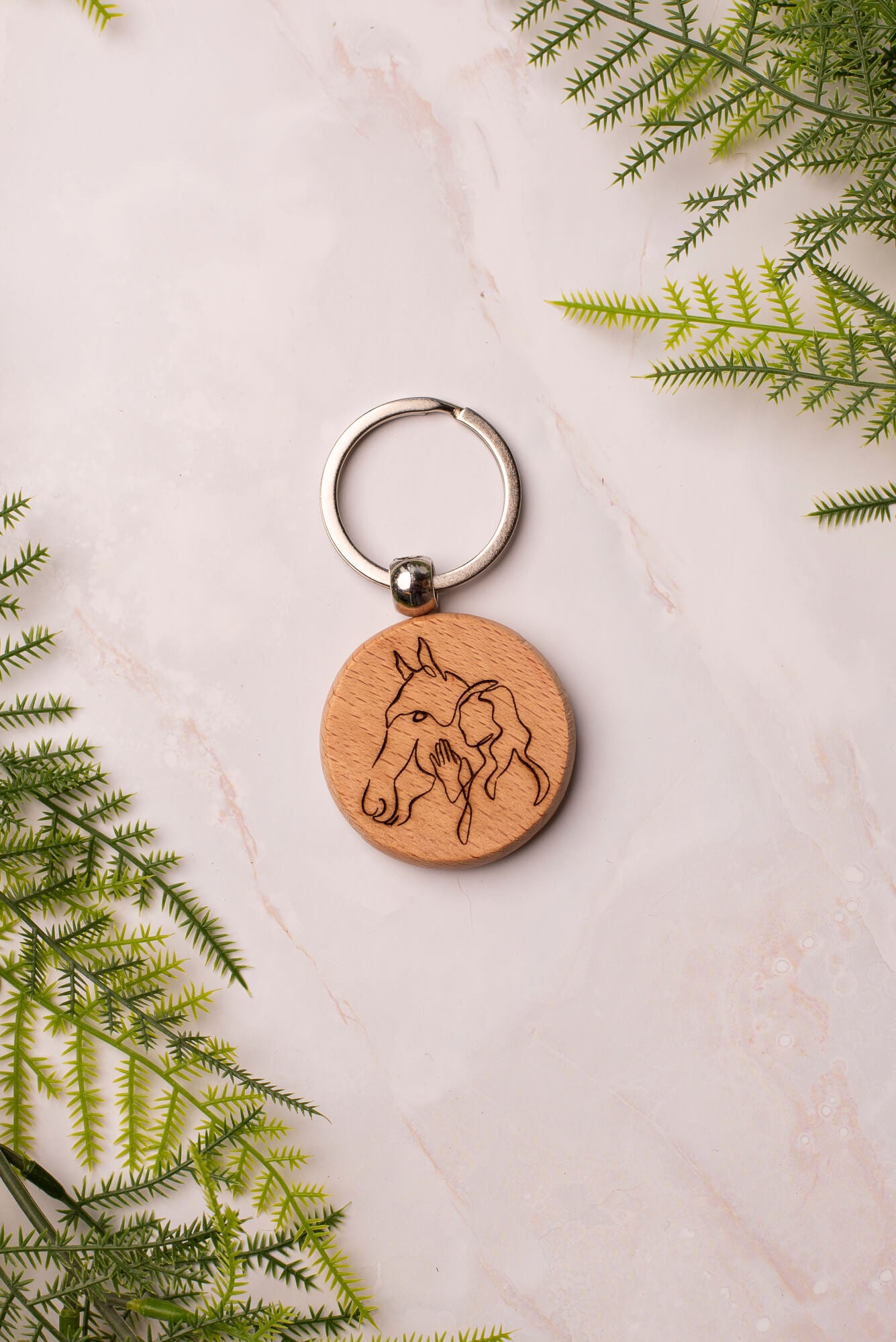 Sleutelhanger paard