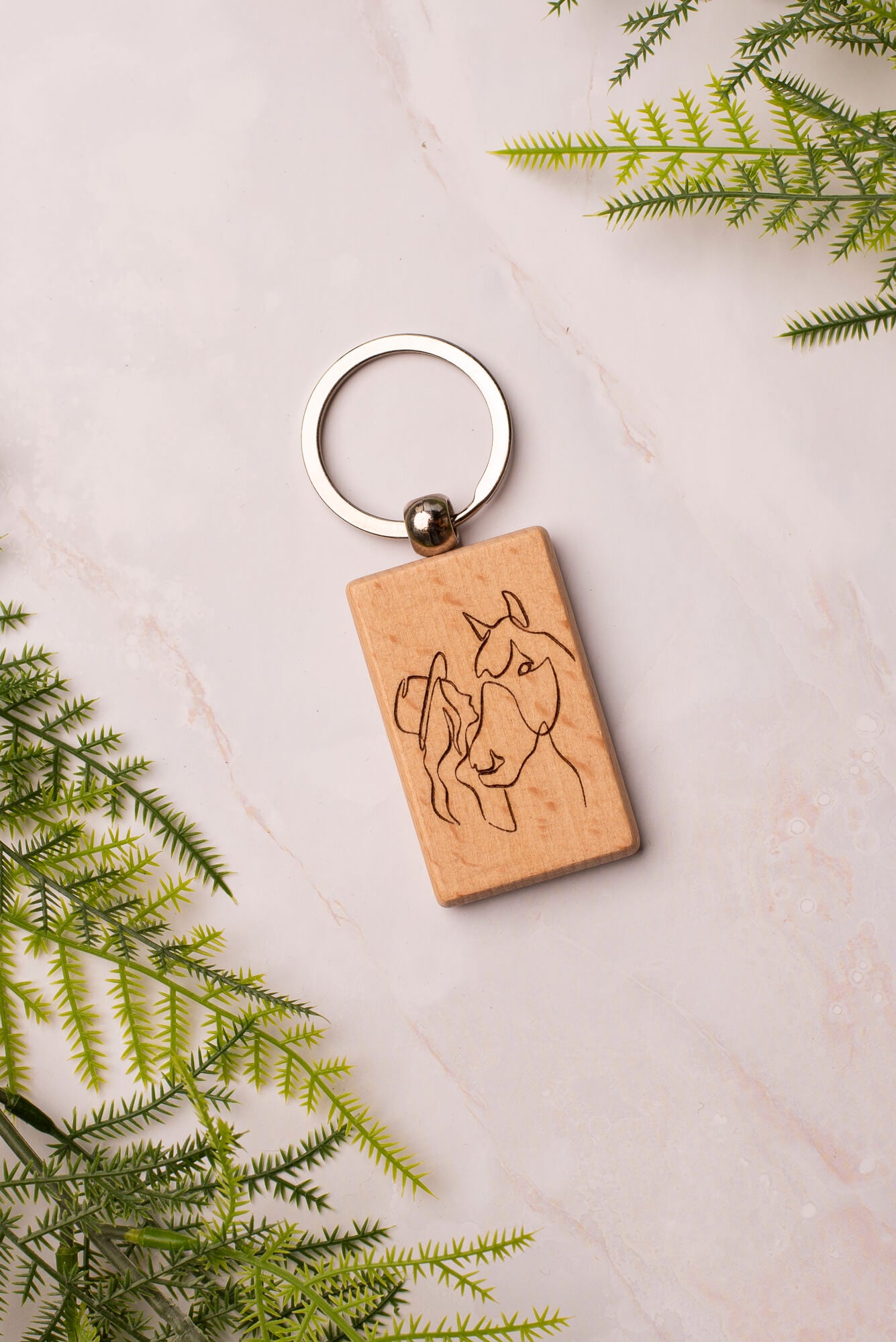 Sleutelhanger paard