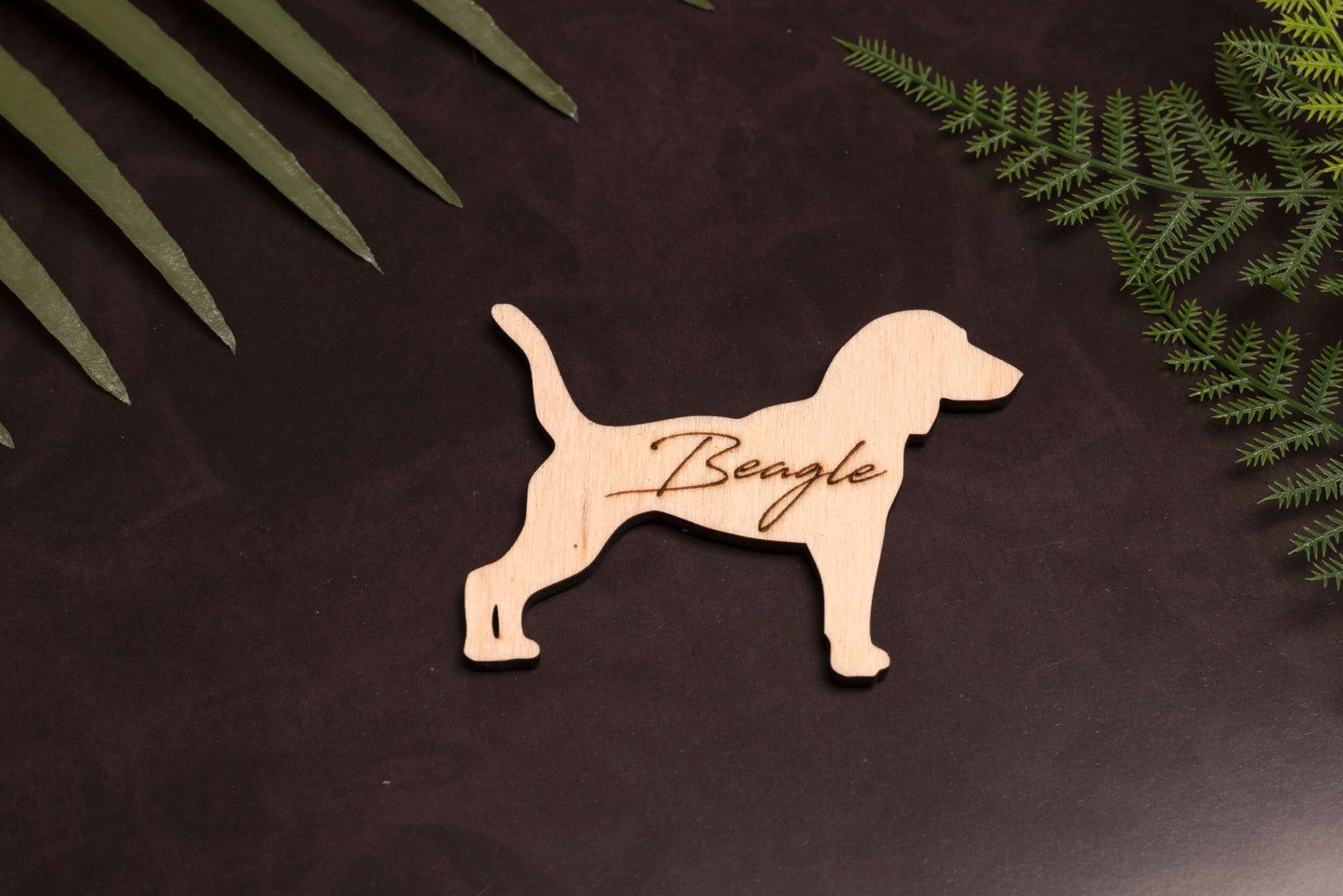 Magneet - silhouet hond